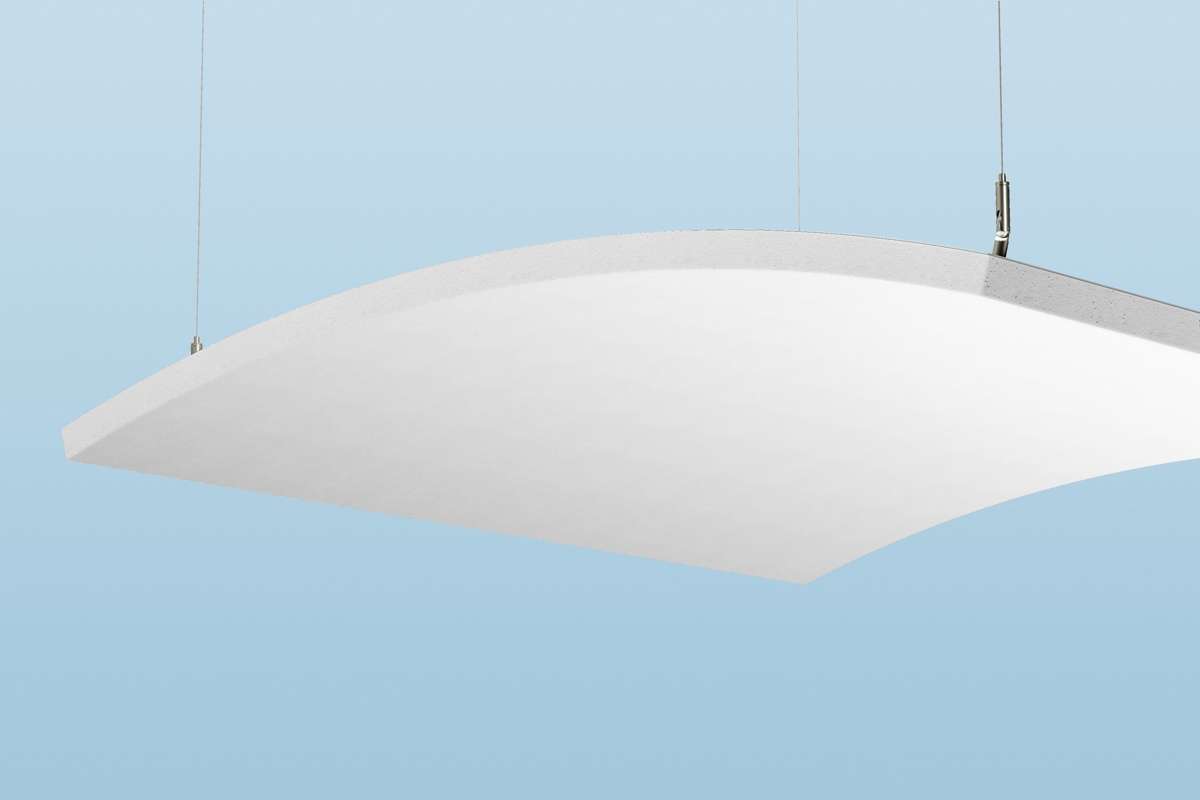 CapaCoustic 034/51 Melapor Segel konkav 1020mm x 1020mm
